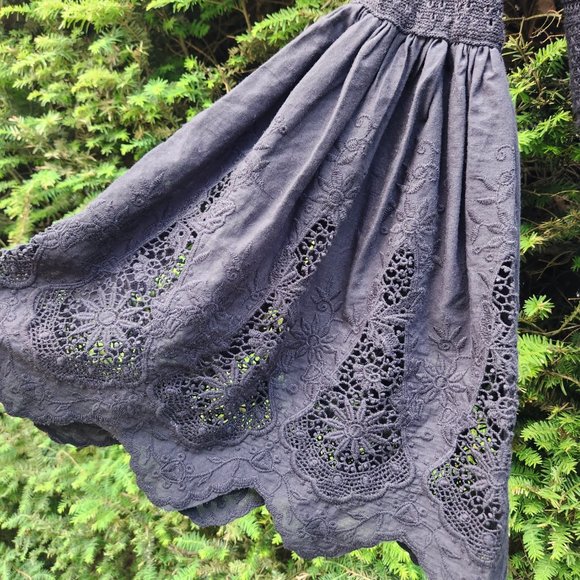 Free People "Once Upon A Time" Lace Sweater - Picture 13 of 15